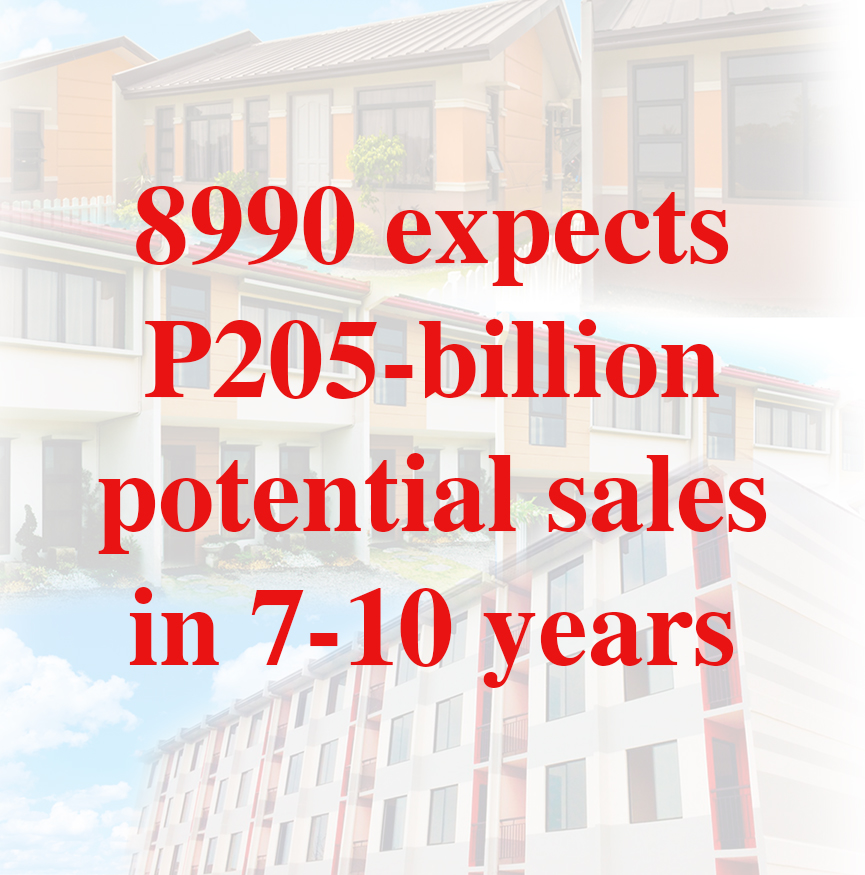 8990 expects P205-billion potential sales in 7-10 years