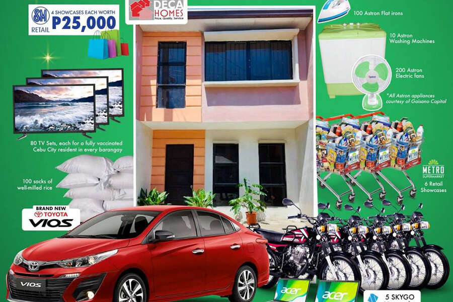 8990 donates Deca Homes townhouse as PabakunaTa raffle prize
