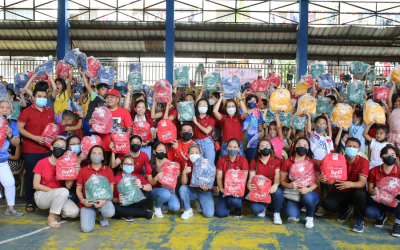 8990 Holdings sponsors feeding program for 500 children