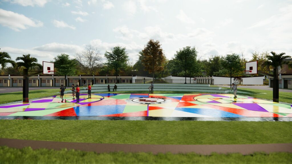 Parks and Playgrounds & Basketball Courts