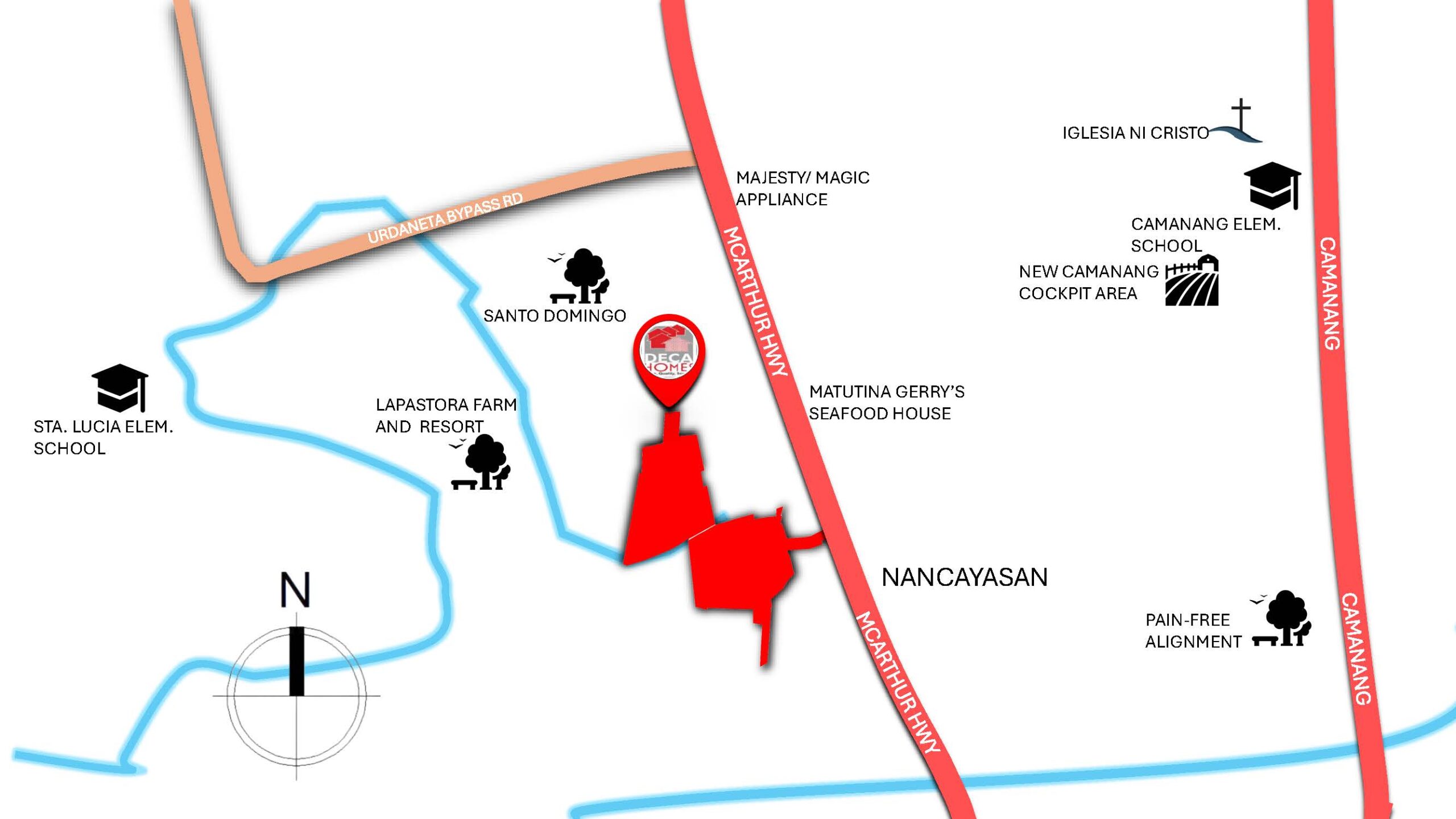 urdaneta vicinity COLORED